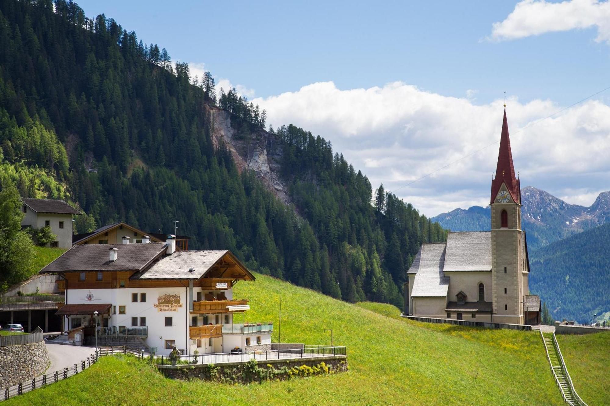 Gasthof Trausberg Corvara in Passiria Esterno foto