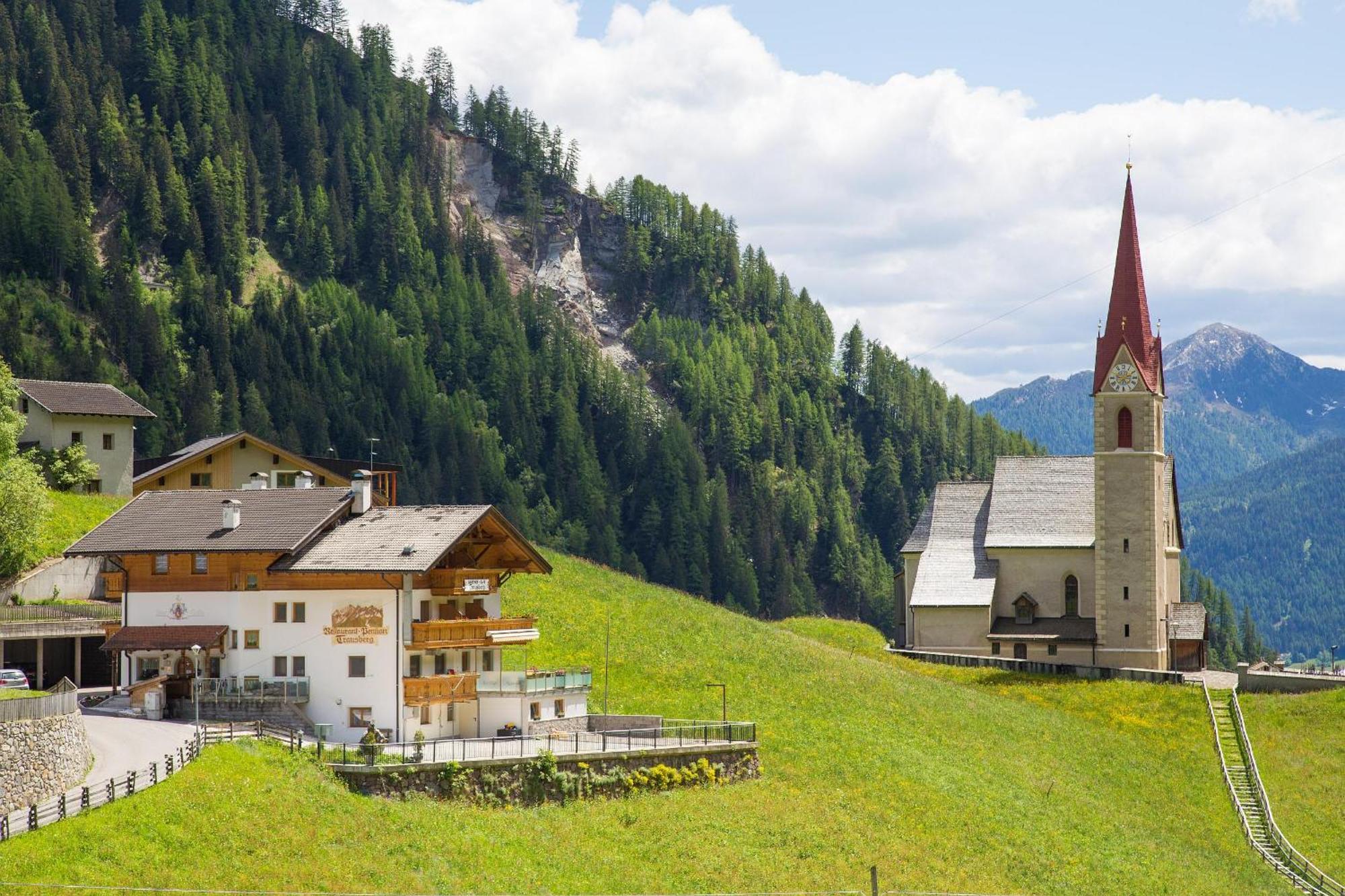 Gasthof Trausberg Corvara in Passiria Esterno foto